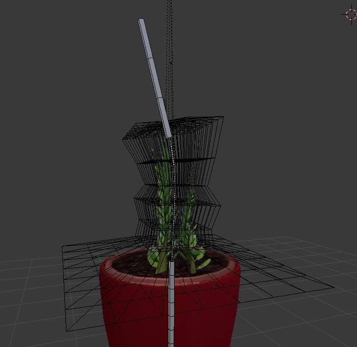 rigged Indoor plant preview image 3